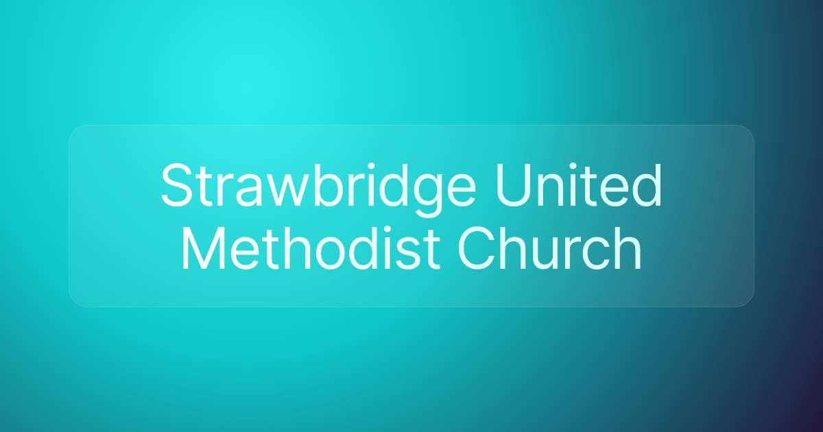 Strawbridge United Methodist Church