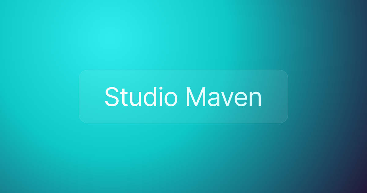 Studio Maven