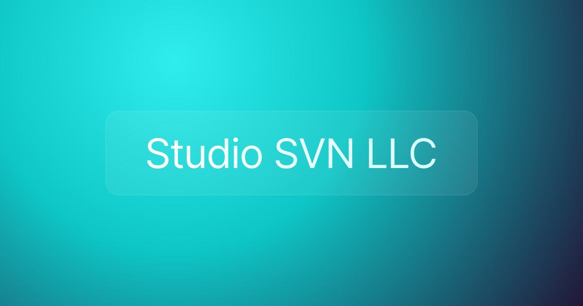 Studio SVN LLC