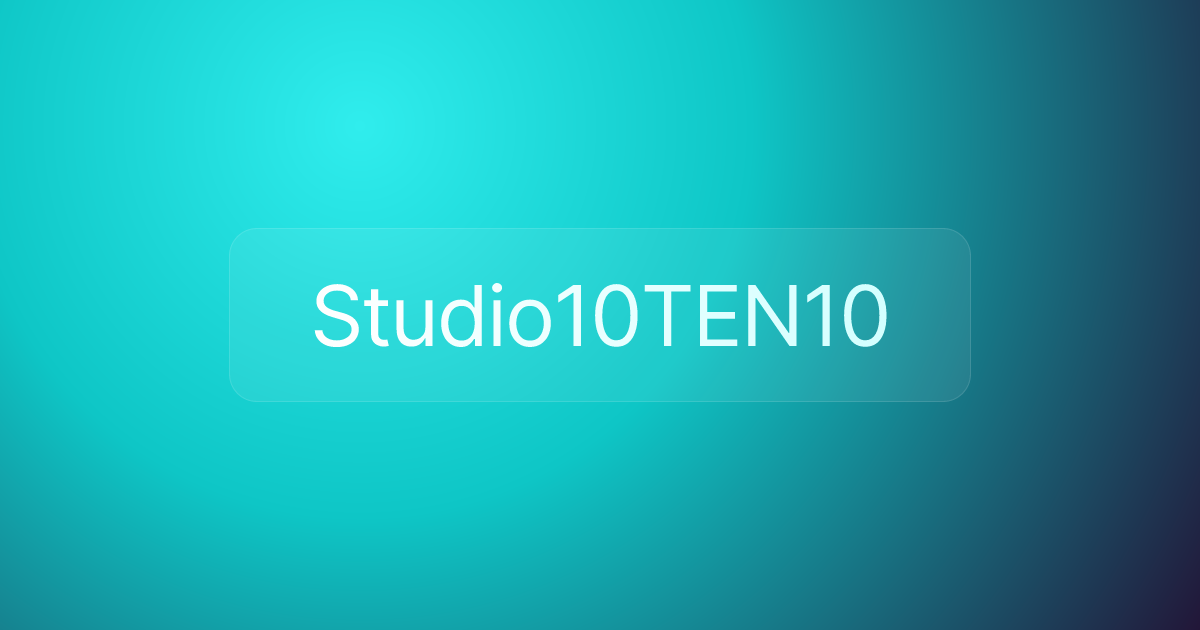 Studio10TEN10