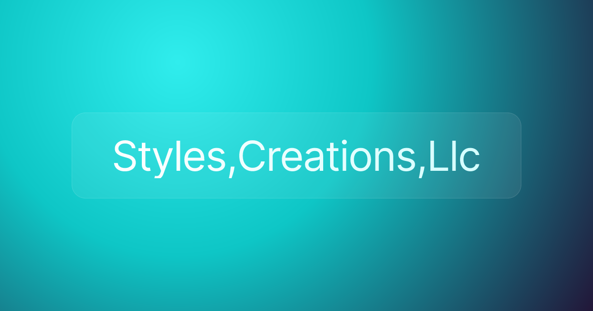 Styles,Creations,Llc