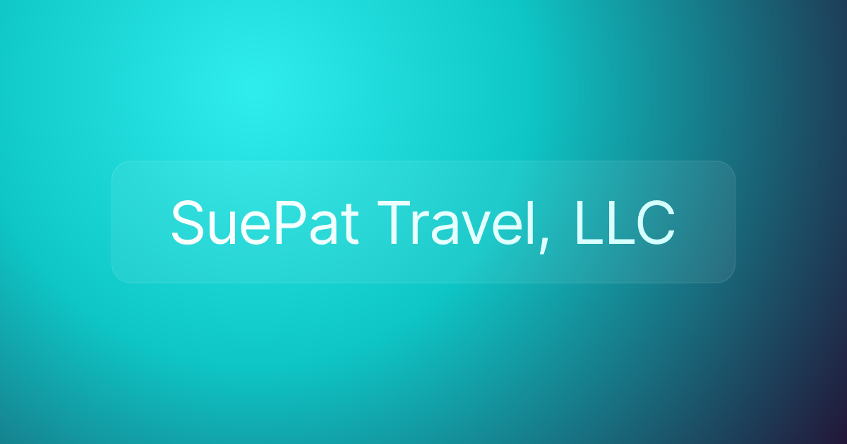 SuePat Travel, LLC