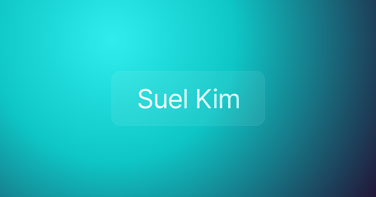 Suel Kim