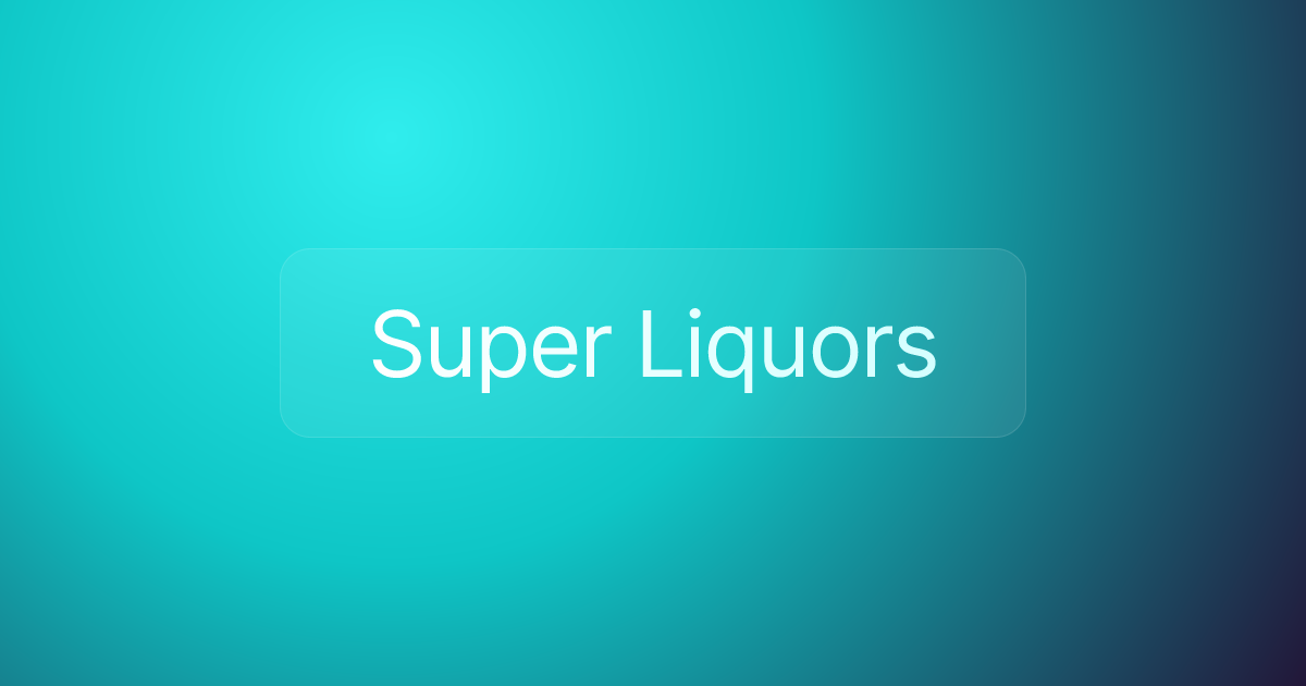 Super Liquors