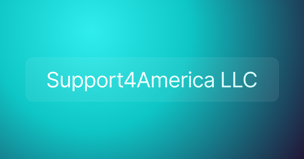 Support4America LLC