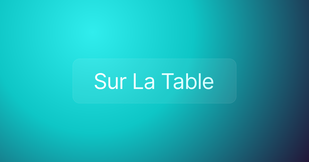Sur La Table