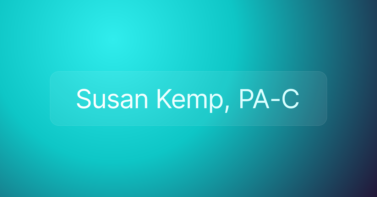 Susan Kemp, PA-C