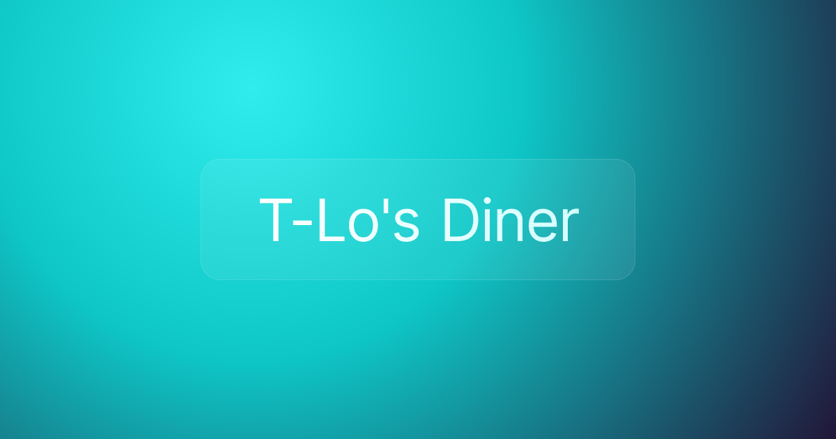T-Lo's Diner