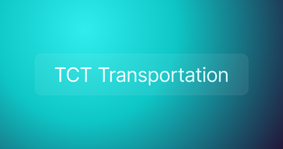 TCT Transportation