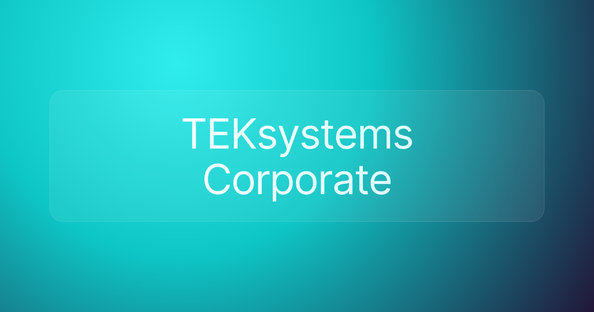 TEKsystems Corporate