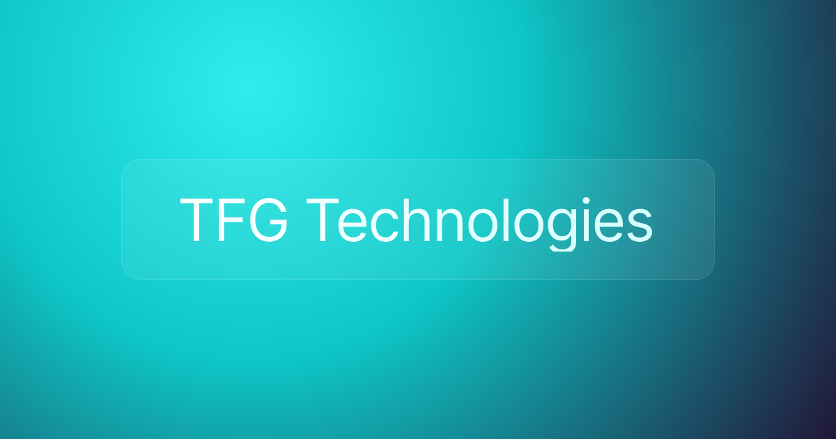 TFG Technologies