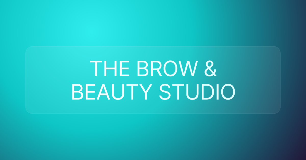 THE BROW & BEAUTY STUDIO