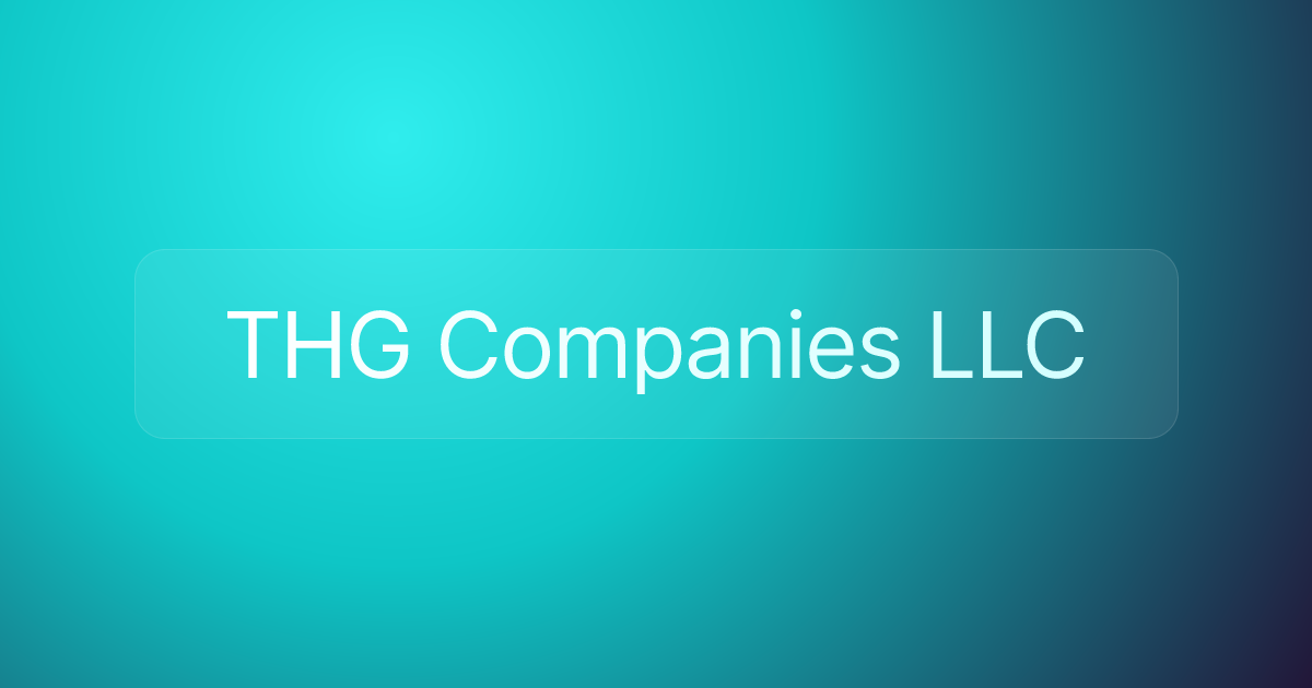 THG Companies LLC