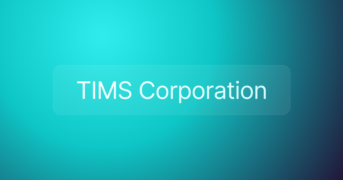 TIMS Corporation