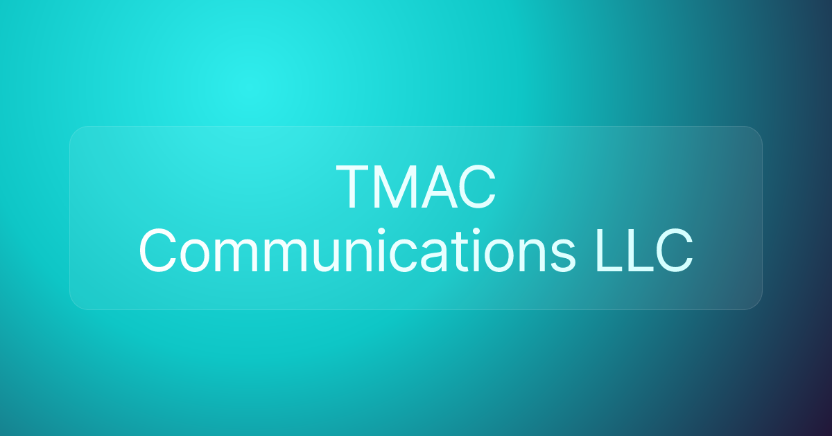TMAC Communications LLC