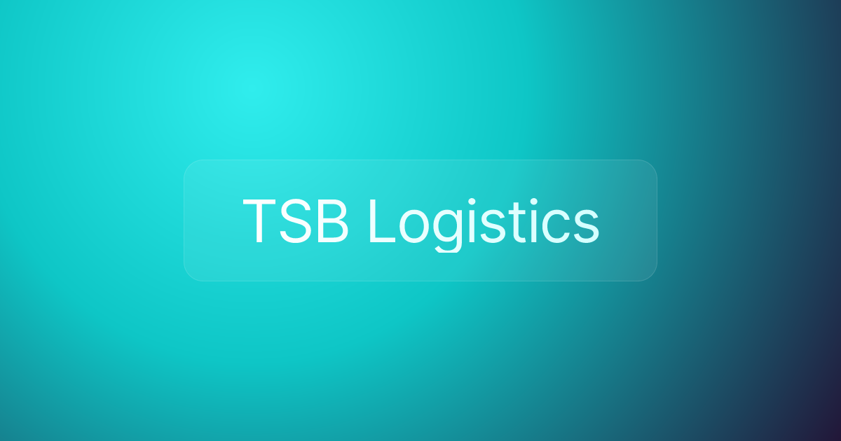TSB Logistics