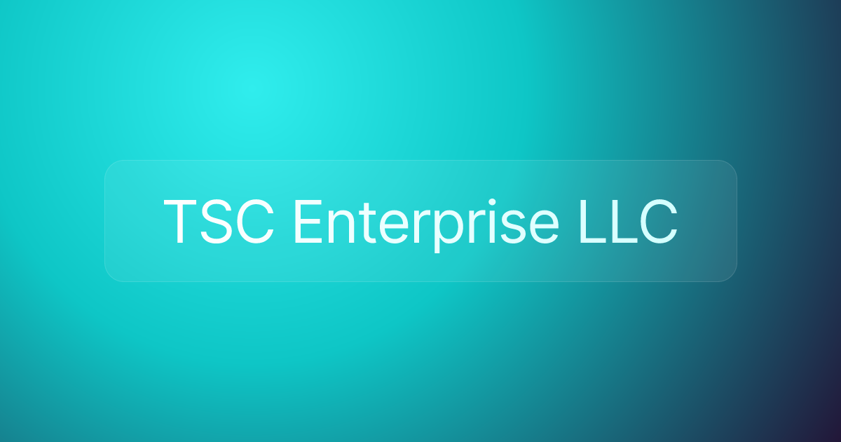TSC Enterprise LLC