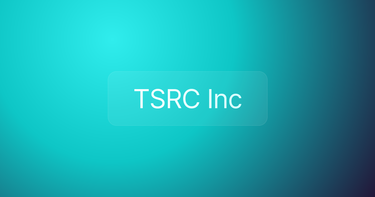 TSRC Inc