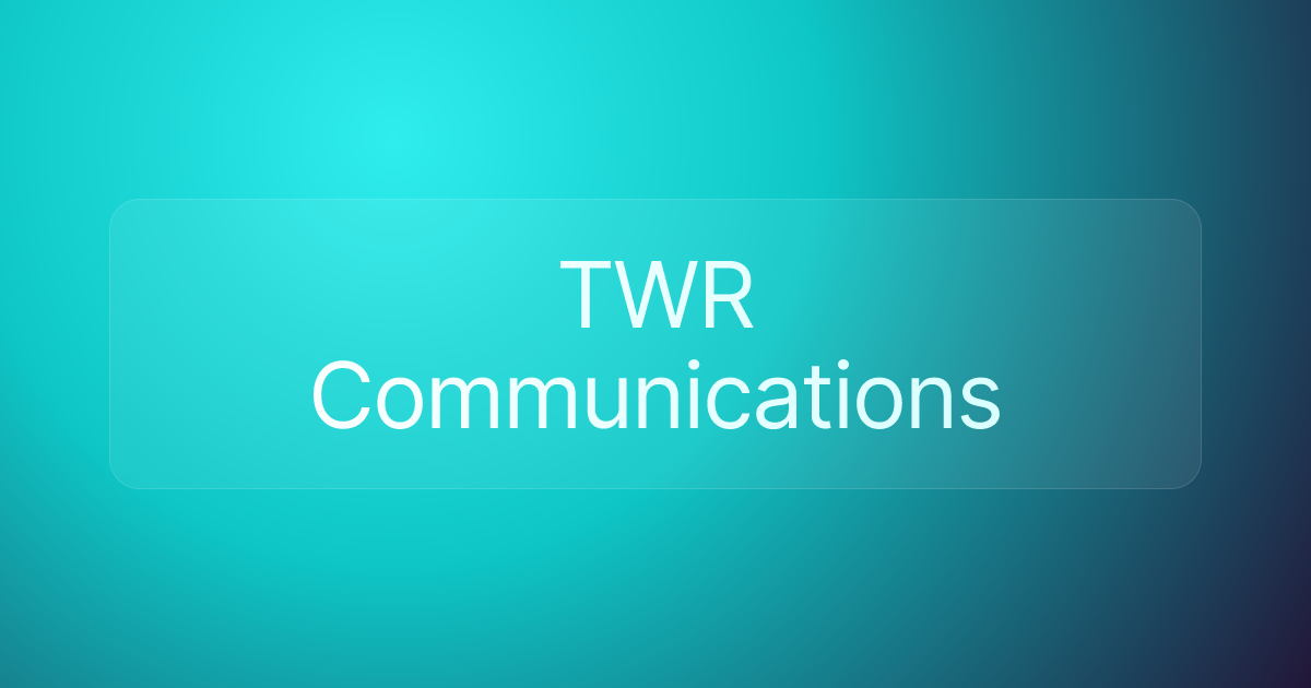 TWR Communications