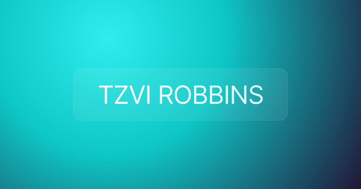 TZVI ROBBINS