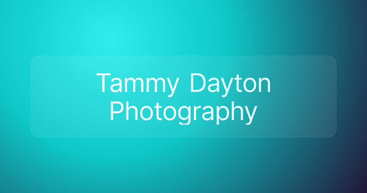 Tammy Dayton Photography