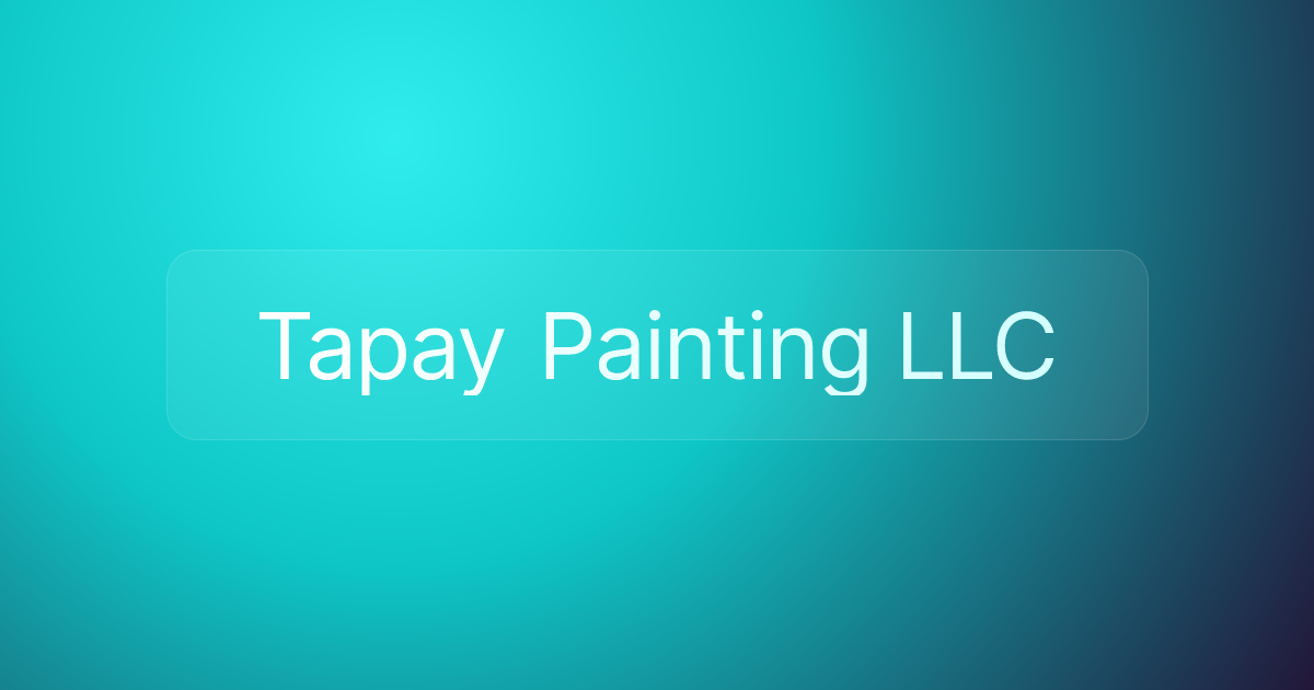 Tapay Painting LLC