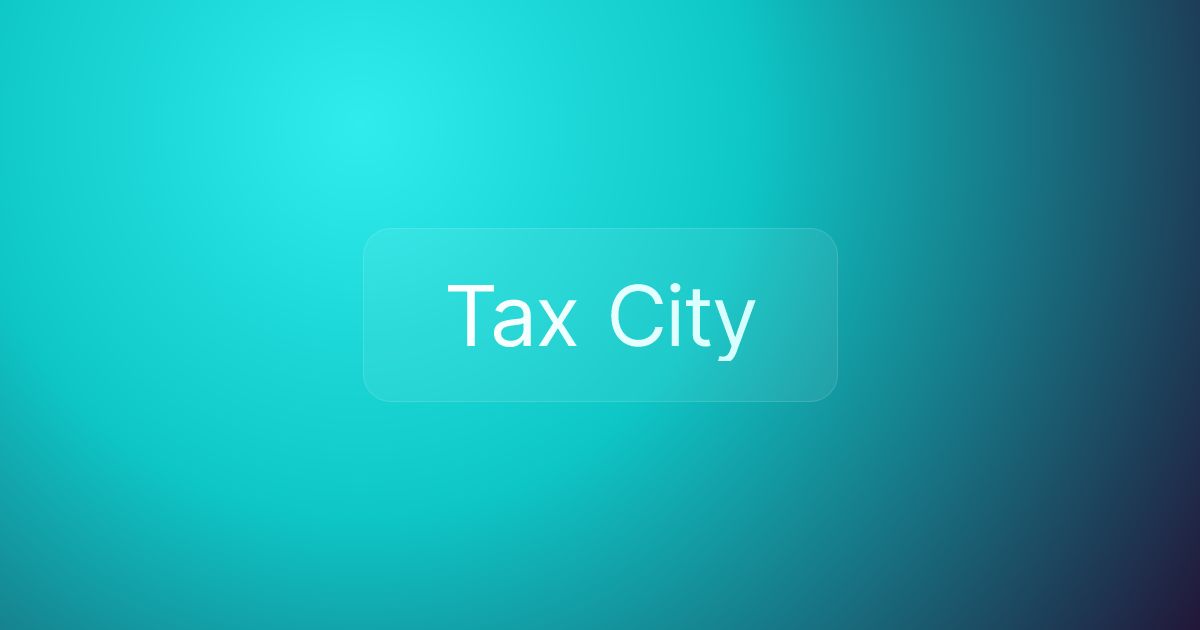 Tax City
