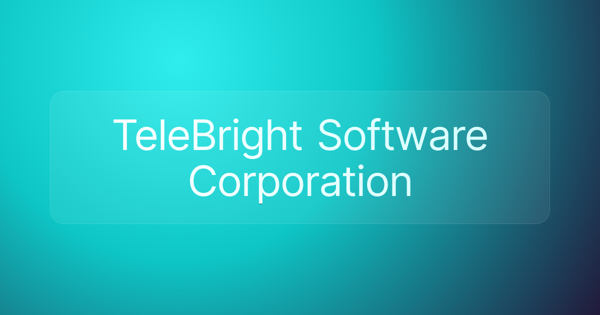 TeleBright Software Corporation