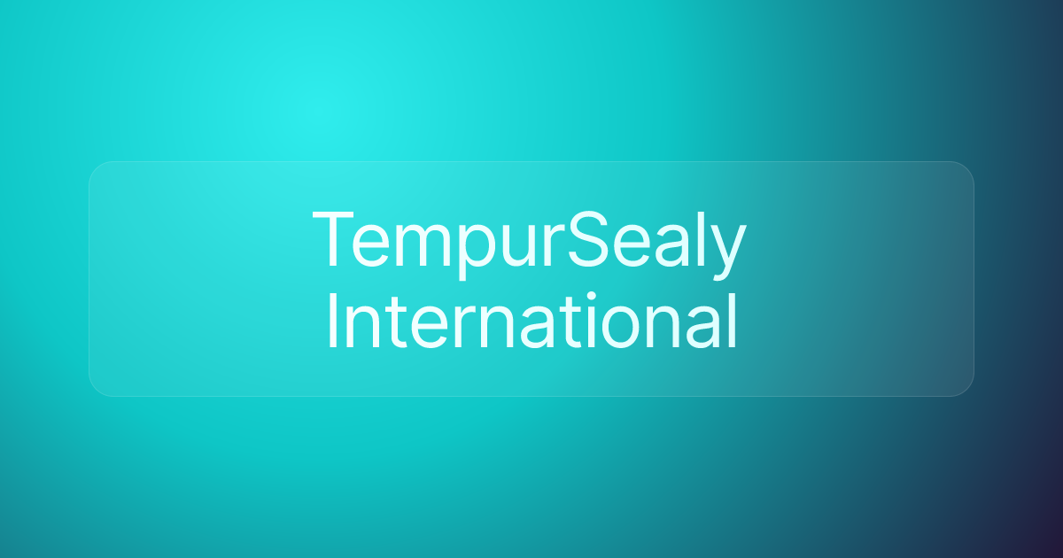 TempurSealy International