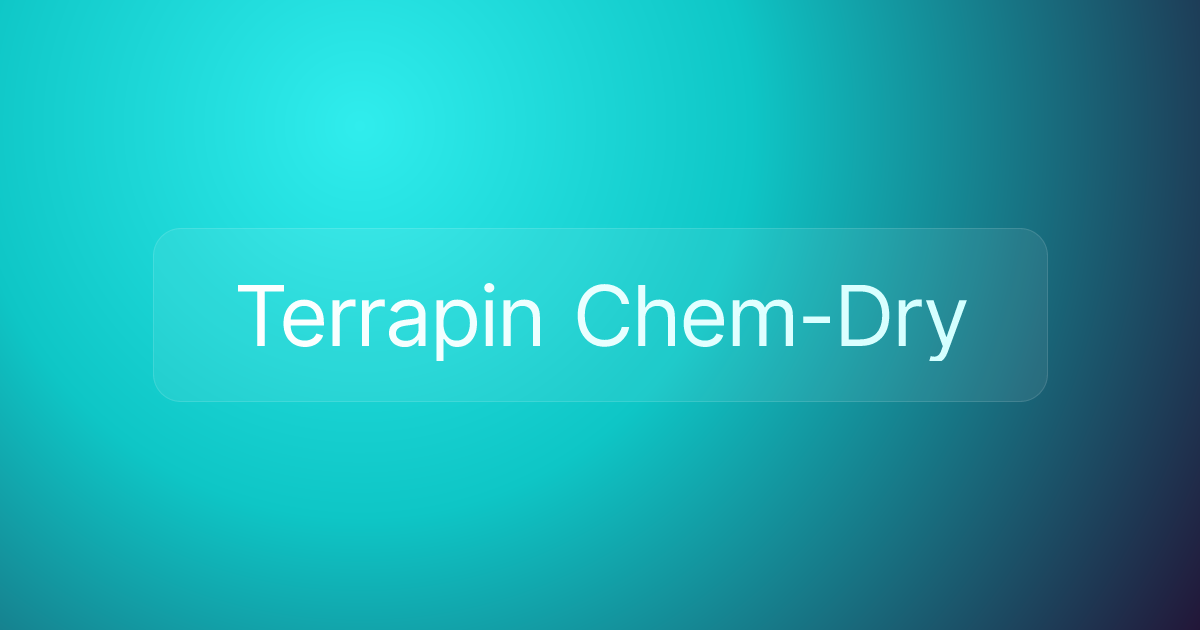 Terrapin Chem-Dry