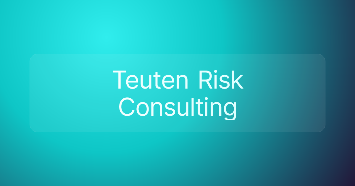 Teuten Risk Consulting