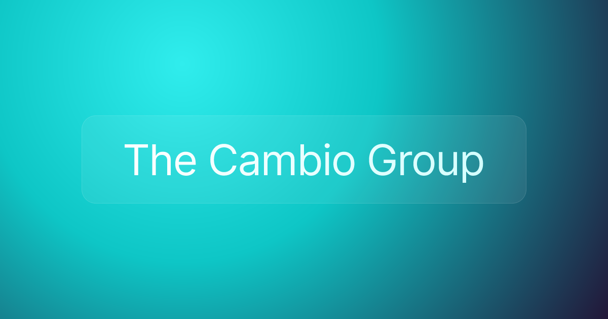 The Cambio Group