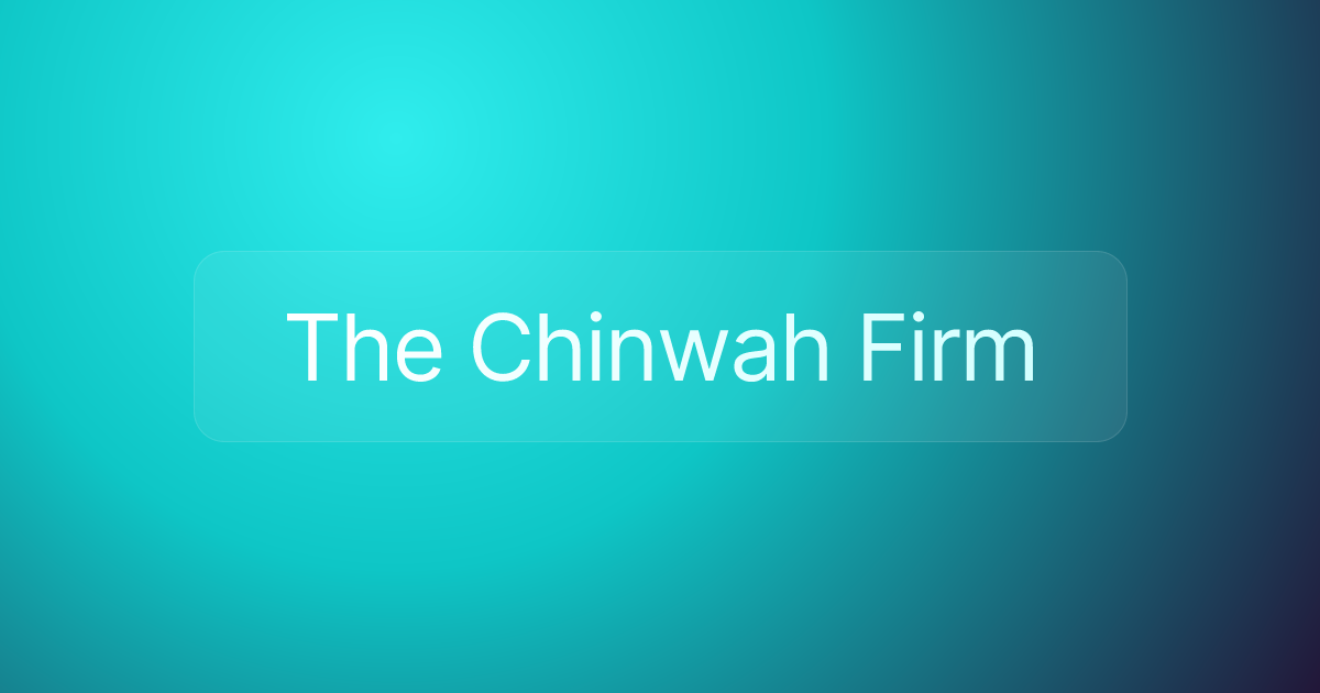 The Chinwah Firm