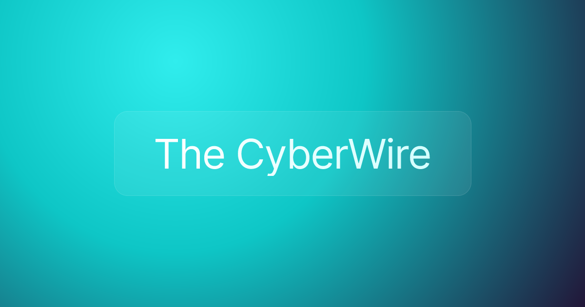 The CyberWire