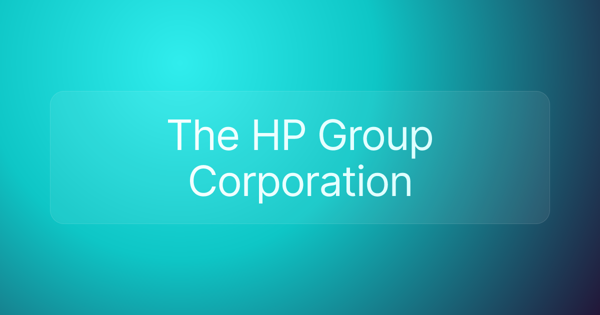 The HP Group Corporation
