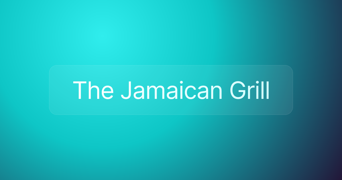 The Jamaican Grill