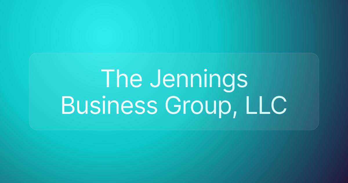 The Jennings Business Group, LLC