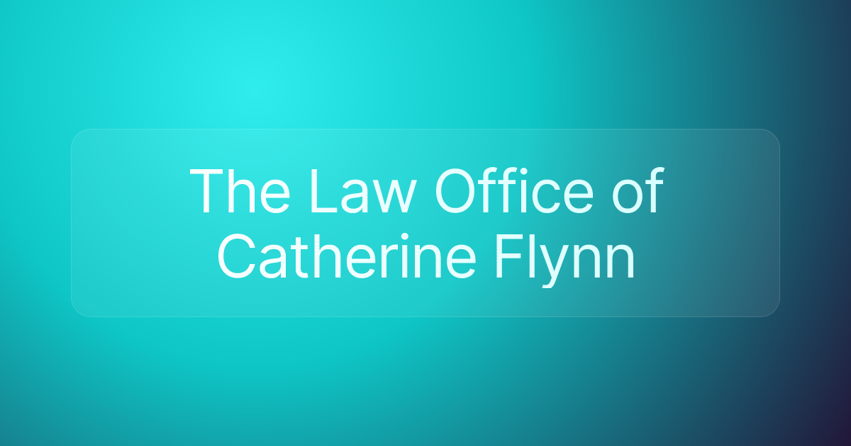 The Law Office of Catherine Flynn