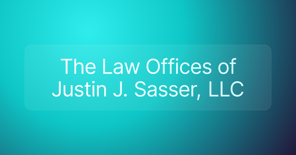 The Law Offices of Justin J. Sasser, LLC