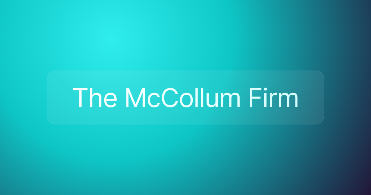The McCollum Firm