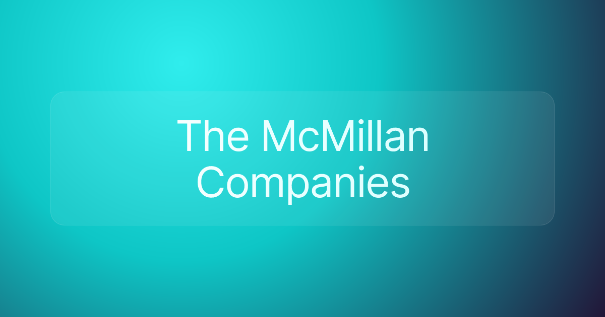 The McMillan Companies