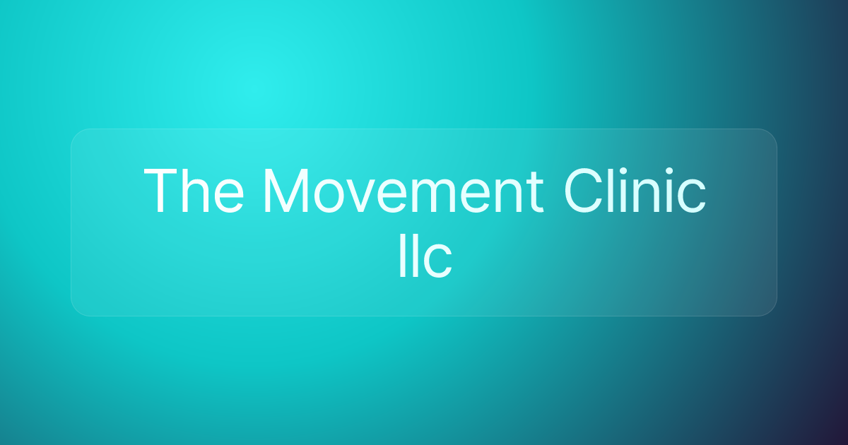 The Movement Clinic llc