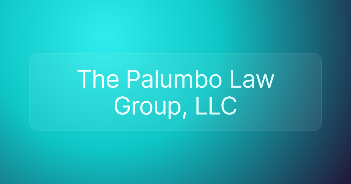 The Palumbo Law Group, LLC
