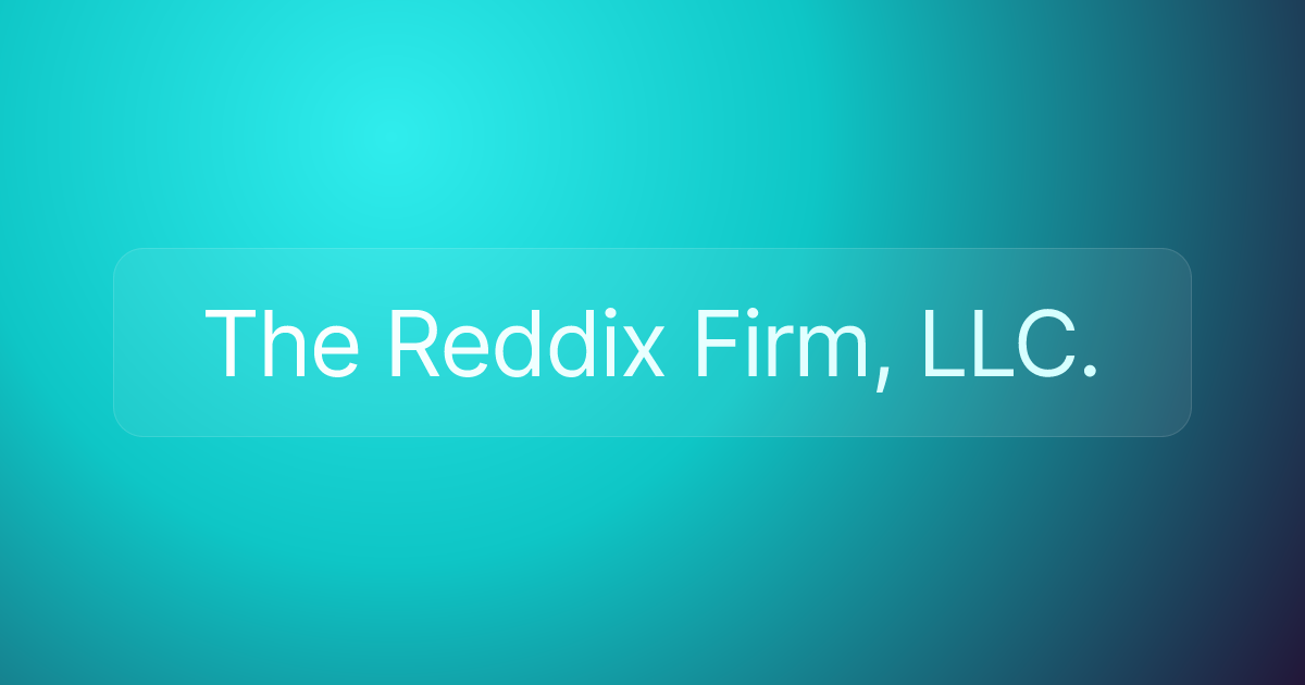 The Reddix Firm, LLC.