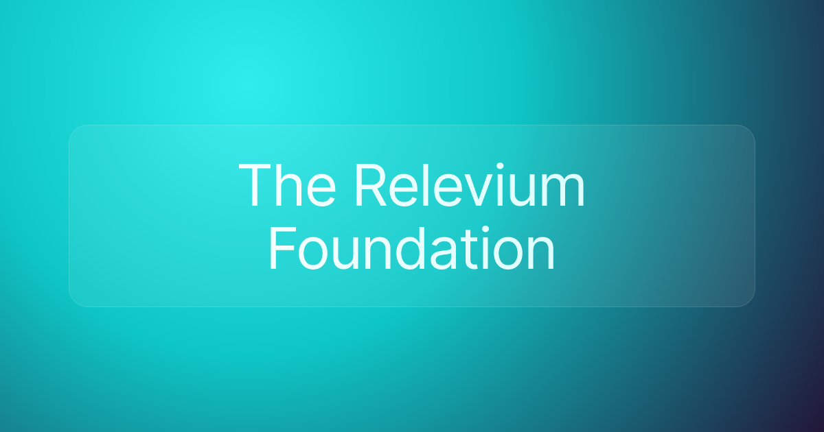 The Relevium Foundation