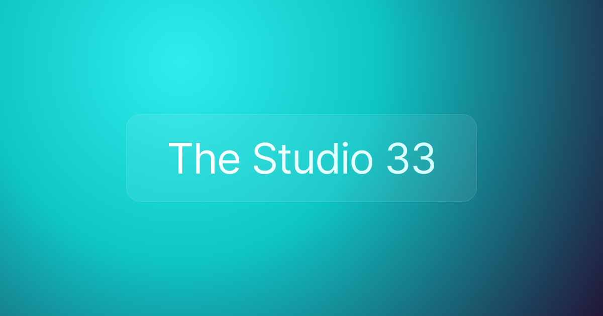 The Studio 33