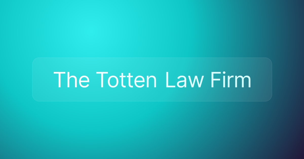The Totten Law Firm