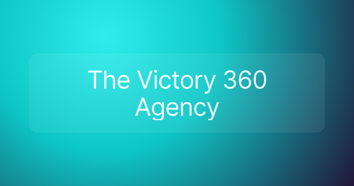 The Victory 360 Agency