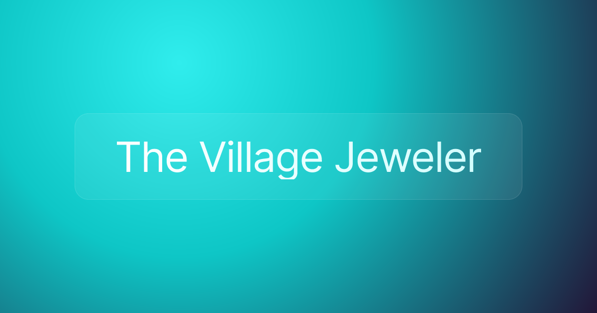 The Village Jeweler