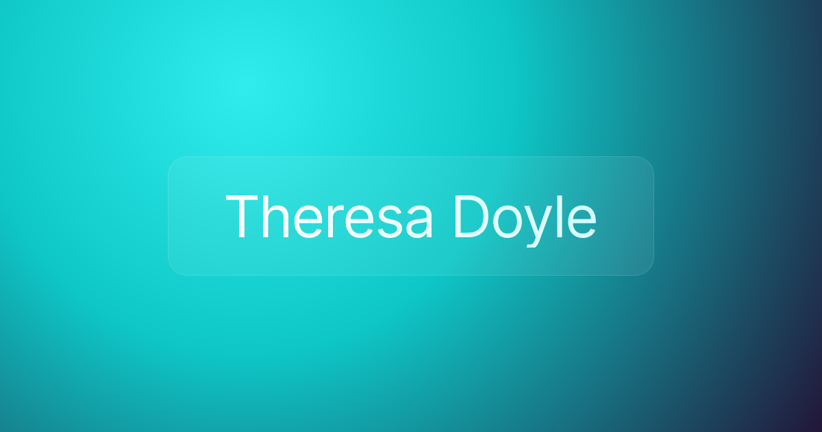 Theresa Doyle